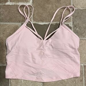 Lululemon Ribbed Strappy Crop Tank